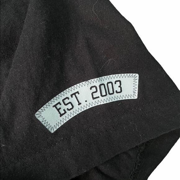 Large Black Streetwear "Steez" T-Shirt - Picture 3 of 4